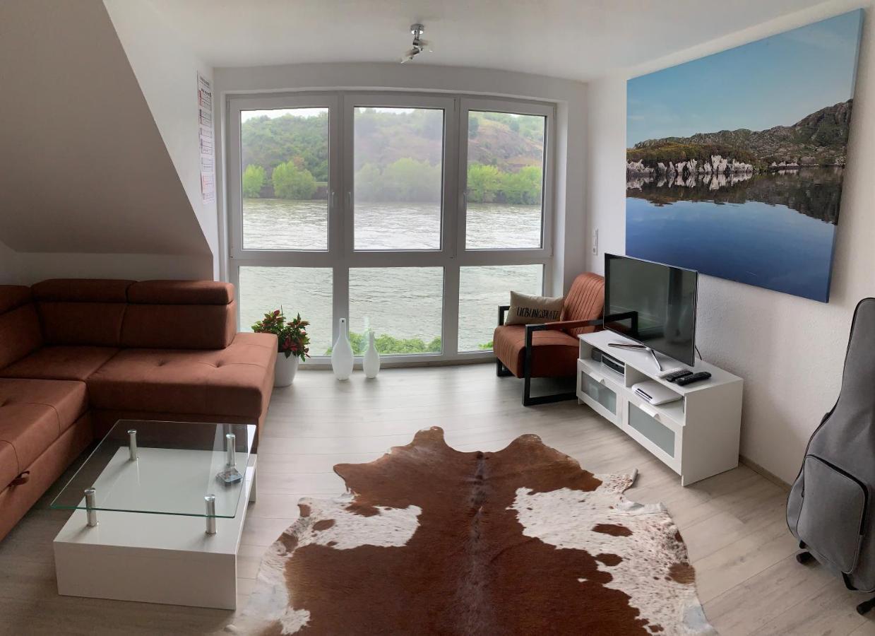 Grosse Wohnung Mit Rheinblick Boppard Extérieur photo